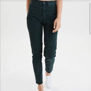 NEW American Eagle Corduroy Mom Jean